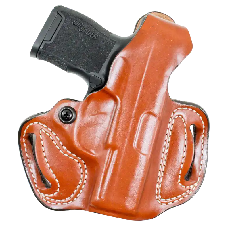 DeSantis Gunhide Thumb Break Mini Slide Tan Leather OWB Fits Glock 43/43x/48 RH