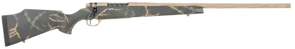 Weatherby Mark V Accumark LTD 6.5 Wthby RPM Rifle 24" Black/Gray/Brown MAM05N65RWR6B