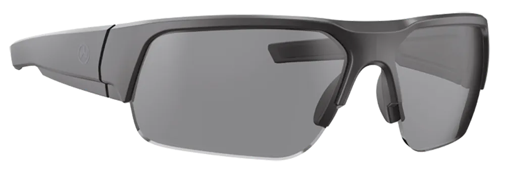 Magpul MAG1097-0-001-1000 Helix Eyewear Anti-Fog & Anti-Reflective Clear Lens with Black Frame & Rubber Nose Piece for Adults