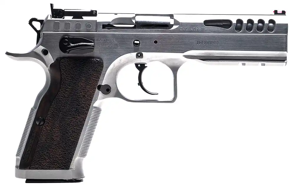 Tanfoglio IFG Defiant Stock Master 9mm Luger Pistol 4.75" Steel TFSTOCKM9