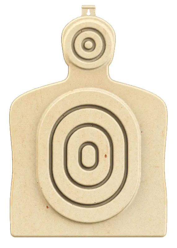Birchwood CaseyTorso Target 31.25" H x 21.25" W x 1" D 3D Bullseye Tan 3 Per Pack