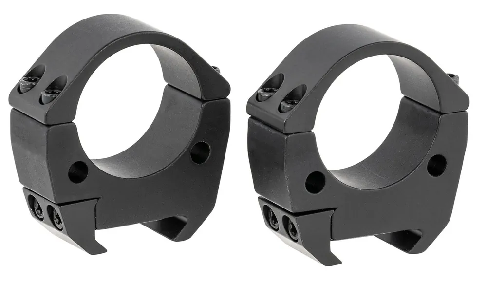 Talley Modern Sporting Scope Ring Set For MSR Picatinny Rail Medium 30mm Tube Black Anodized Aluminum