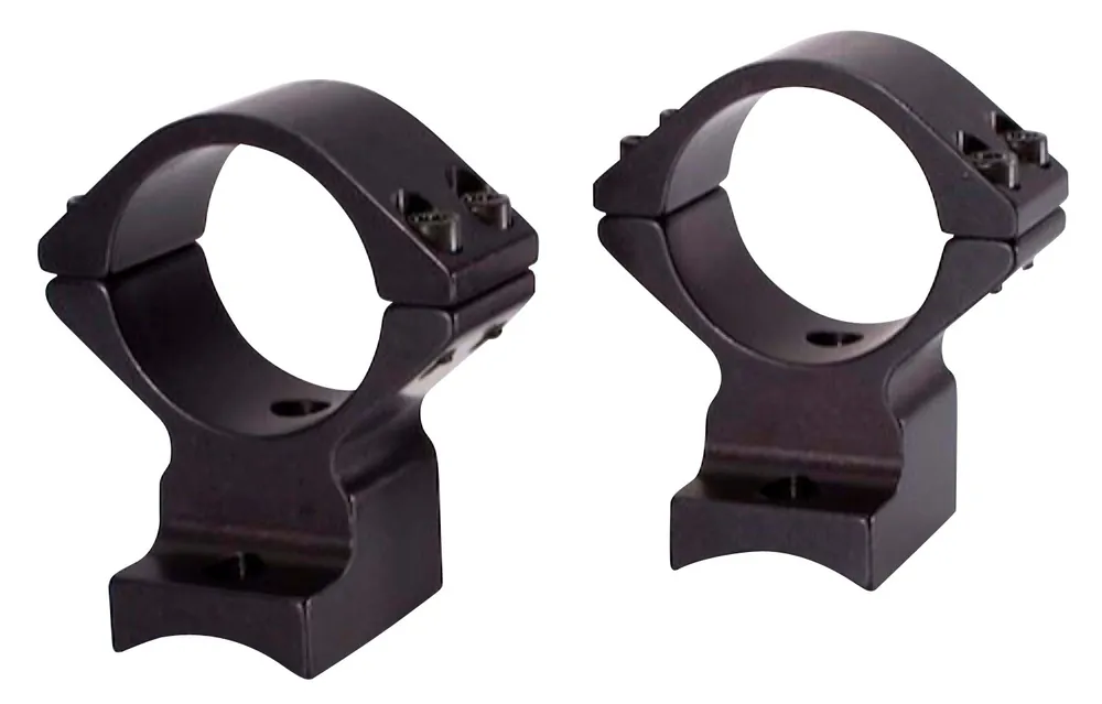 Talley Modern Sporting Scope Ring Set For MSR Picatinny Rail Medium 34mm Tube Black Anodized Aluminum