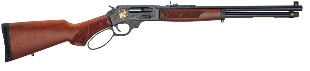 Henry Side Gate Wildlife 30-30 Win Rifle 20" Blued/American Walnut H009GWL