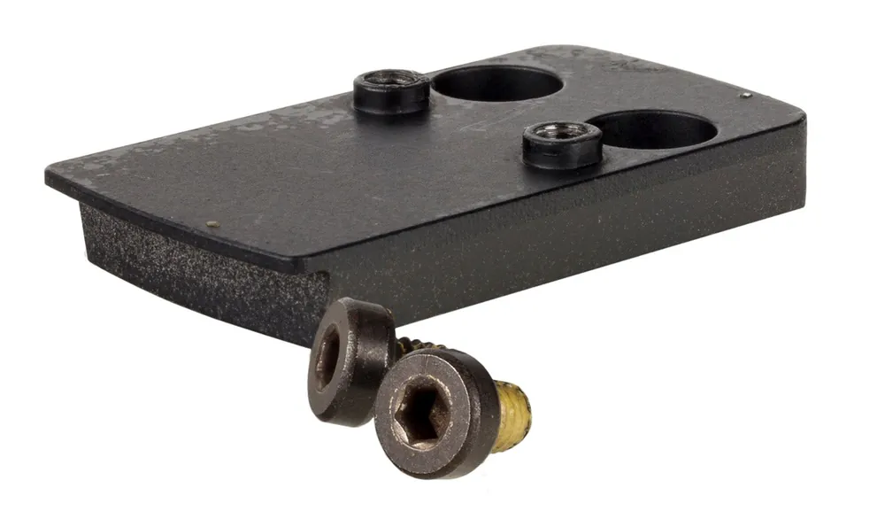 Trijicon RMRcc Mounting Plate S&W M&P Shield w/CORE, Springfield Hellcat OSP 1-Piece Matte Black