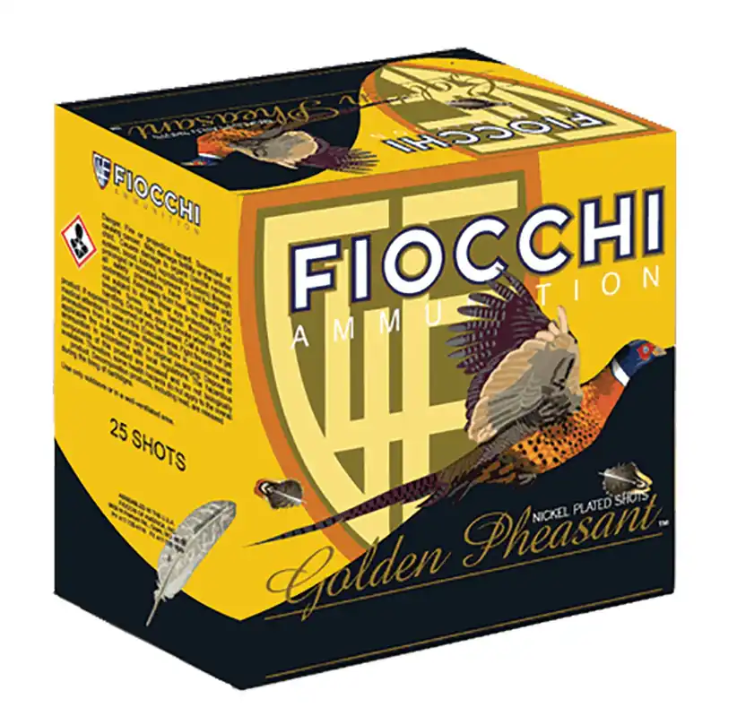 Fiocchi Golden Pheasant 28 Gauge 3" 11/16 oz 7.5 Shot 25 Bx/10 Cs