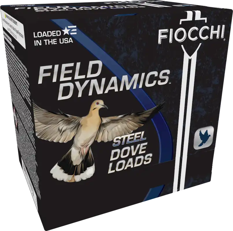 Fiocchi Field Dynamics 12 Gauge 2.75" 1 1/8 oz 7 Shot 25 Bx/10 Cs
