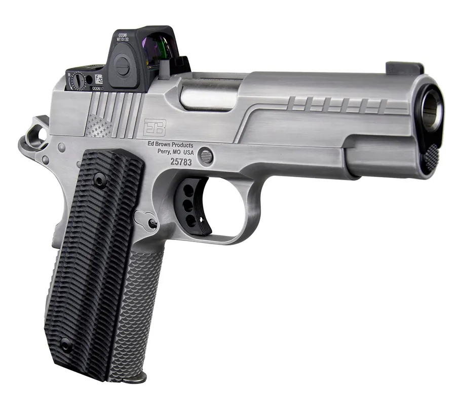 Ed Brown FX2 45 ACP Pistol 4.25" SS Trijicon RMRcc Sight FX2SS