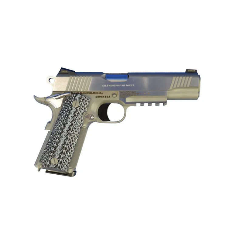 Colt 1911 Government .45 ACP Pistol 5" SS O1070RGZ