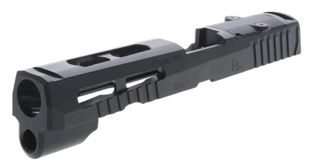Rival Arms Optic Ready Slide A1 Sig P320 Full Size RMR Cut QPQ Black 416R Stainless Steel