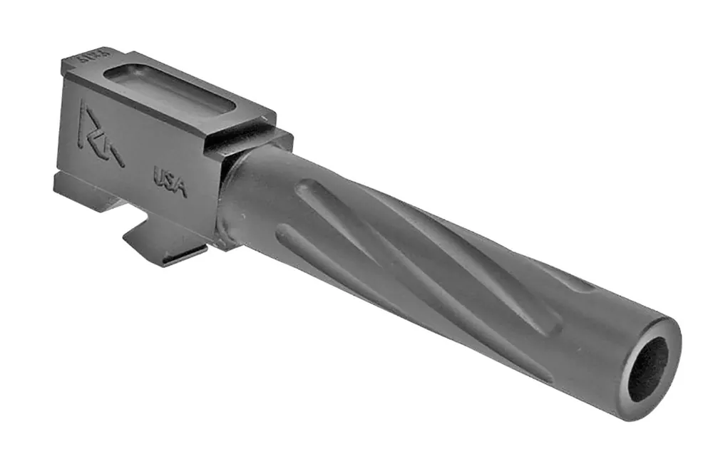 Rival Arms Precision V1 Drop-In Barrel 9mm Luger 4.49" Stainless PVD Finish 416R Stainless Steel Material for Glock 17 Gen3-4