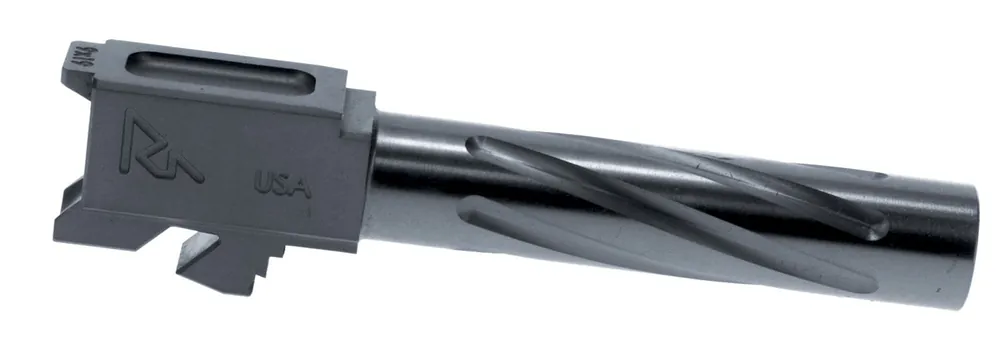 Rival Arms Precision V1 Drop-In Barrel 9mm Luger 4.02" Stainless PVD Finish 416R Stainless Steel Material for Glock 19 Gen3-4