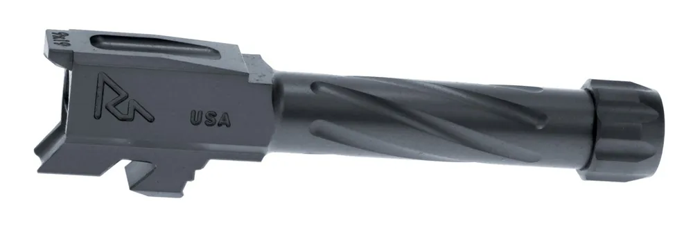 Rival Arms Precision V1 Drop-In Barrel 9mm Luger 3.41" Stainless PVD Finish 416R Stainless Steel Material with Threading for Glock 43