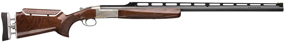 Browning BT-99 Max High Grade 12 Gauge 32" 1rd 2.75" Silver Nitride Gloss Oil Black Walnut Fixed Graco Pro Fit Adjustable Buttplate & Comb Stock Right Hand (Full Size)