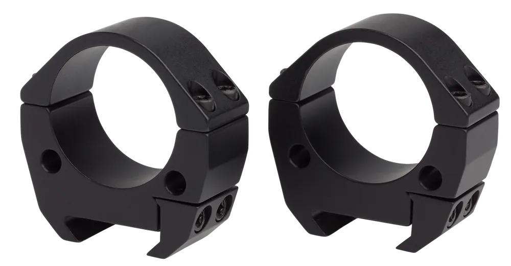 Browning 12569 Precision Scope Ring Set Browning X-Bolt Picatinny Rail High 30mm Tube Matte Black Oxide Aluminum