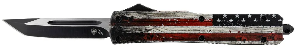 Templar Knife Wood US Flag Gen II Slim 3.50"