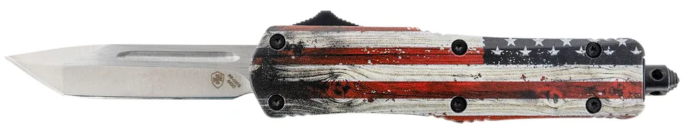 Templar Knife Wood US Flag Gen II Small 2.69"