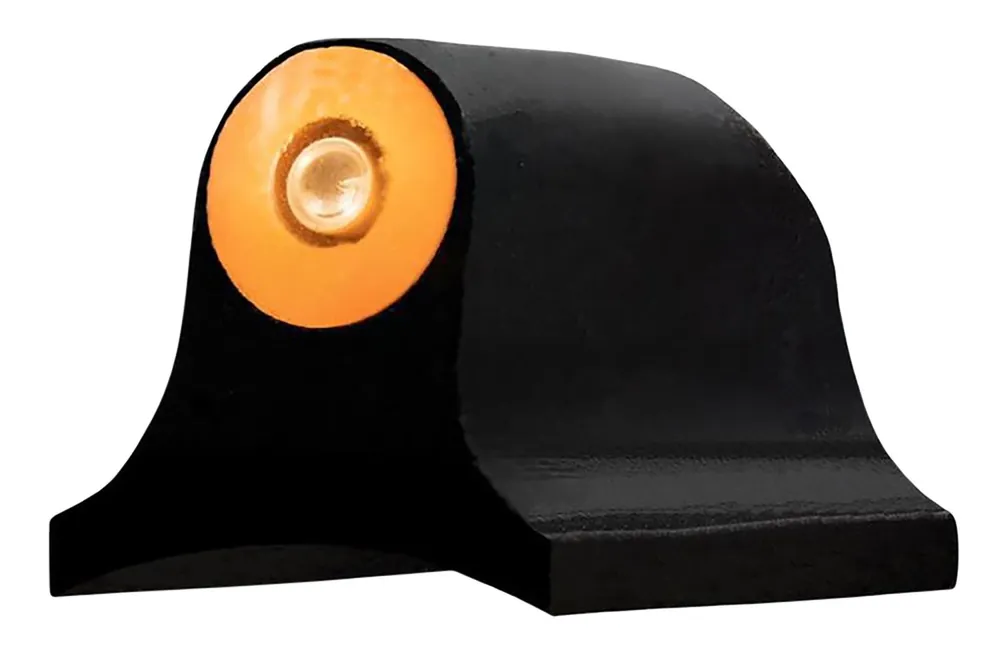 XS Sights Big Dot Front Sight Orange with Orange Outline Tritium Black for Remington with Plain Barrel