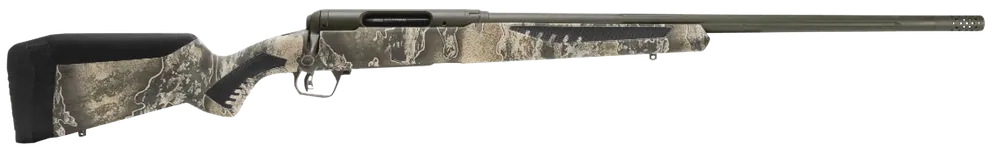 Savage 110 Timberline 243 Win 4+1 22" Fluted Steel Barrel Steel Drilled/Tapped Rec Camo Syn Stock Adj Trigger Brake 57741