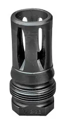 Dead Air Xeno Flash Hider Black Nitride 4140 Steel with 1/2"-28 tpi Threads, 2.16" OAL & .99" Diameter