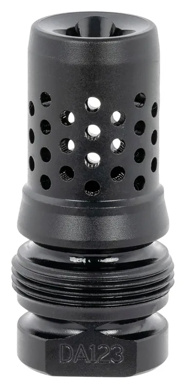 Dead Air Xeno Muzzle Brake Black Nitride 4140 Steel with 1/2"-28 tpi Threads