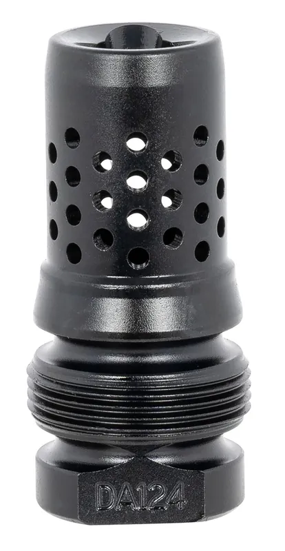 Dead Air Xeno Muzzle Brake Black Nitride 4140 Steel with 5/8"-24 tpi Threads