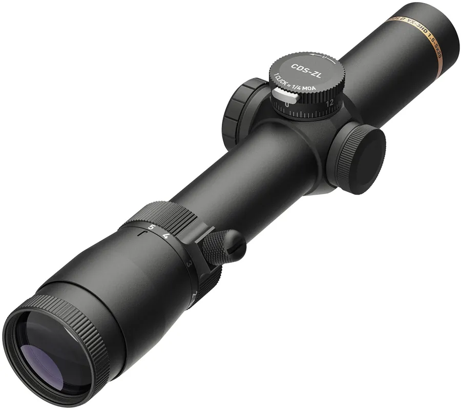 Leupold VX-3HD CDS-ZL Matte 1.5-5x20mm 30mm