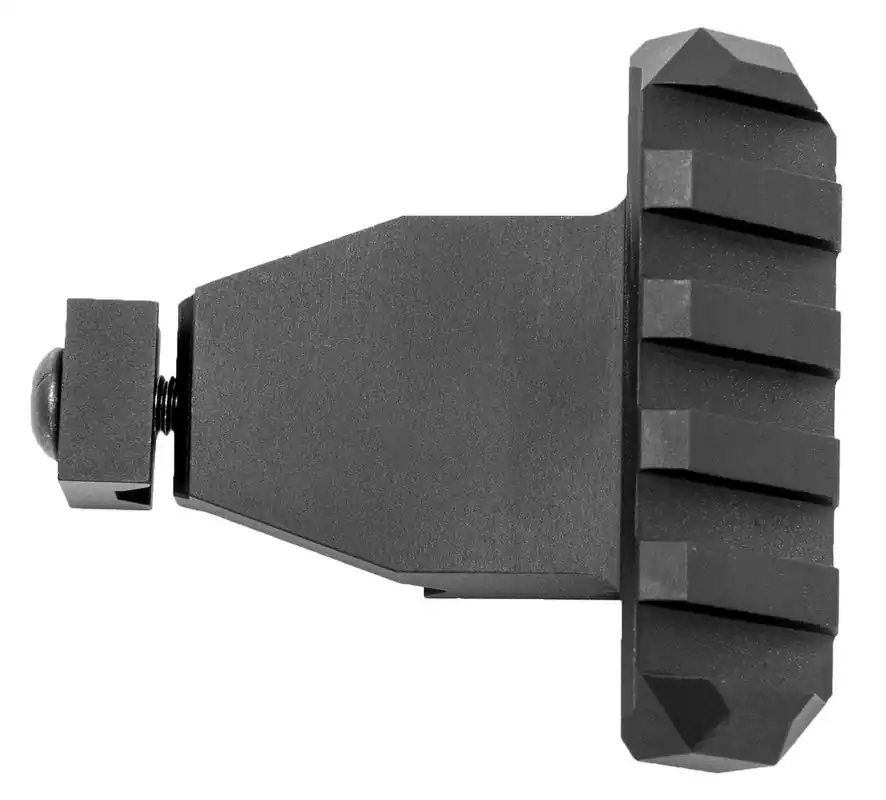 Grovtec US Inc Picatinny Rail Par 45 Rifle AR-Platform Black Anodized Low Profile Aluminum