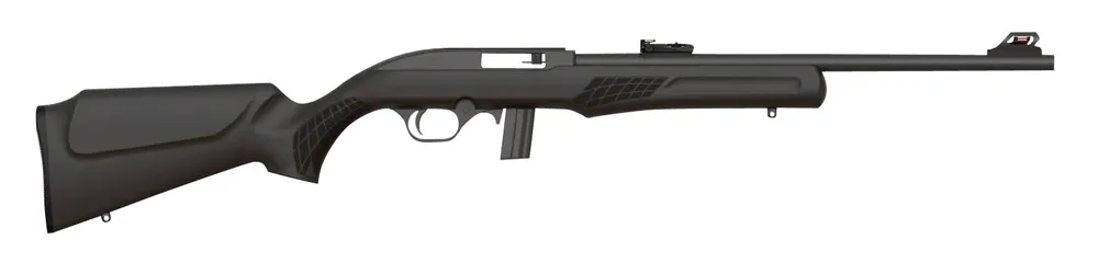 Rossi RS22 22LR Semi-Auto 18" Threaded Barrel 10+1 Black Syn Stock RS22L1811TH