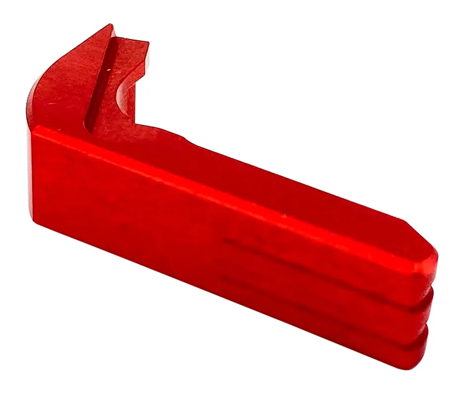 Cross Armory Magazine Catch Red Anodized for Most Glock Gen1-3