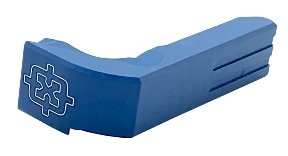 Cross Armory Magazine Catch Blue Anodized for Most Glock Gen1-3