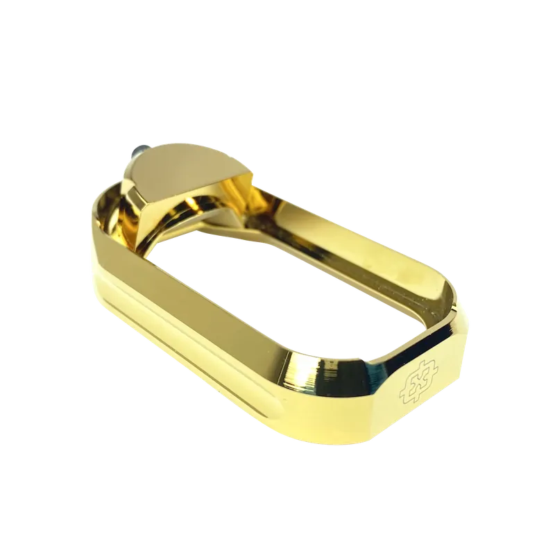 Cross Armory Flared Magwell Aluminum with Gold Anodized Finish for Most Glock Gen1-3