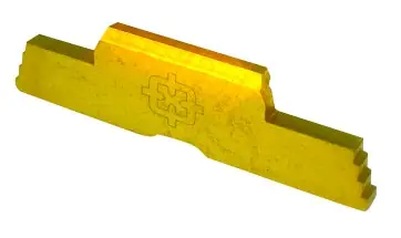 Cross Armory Slide Lock Extended Gold 4140 Steel for Glock Gen1-5, P80