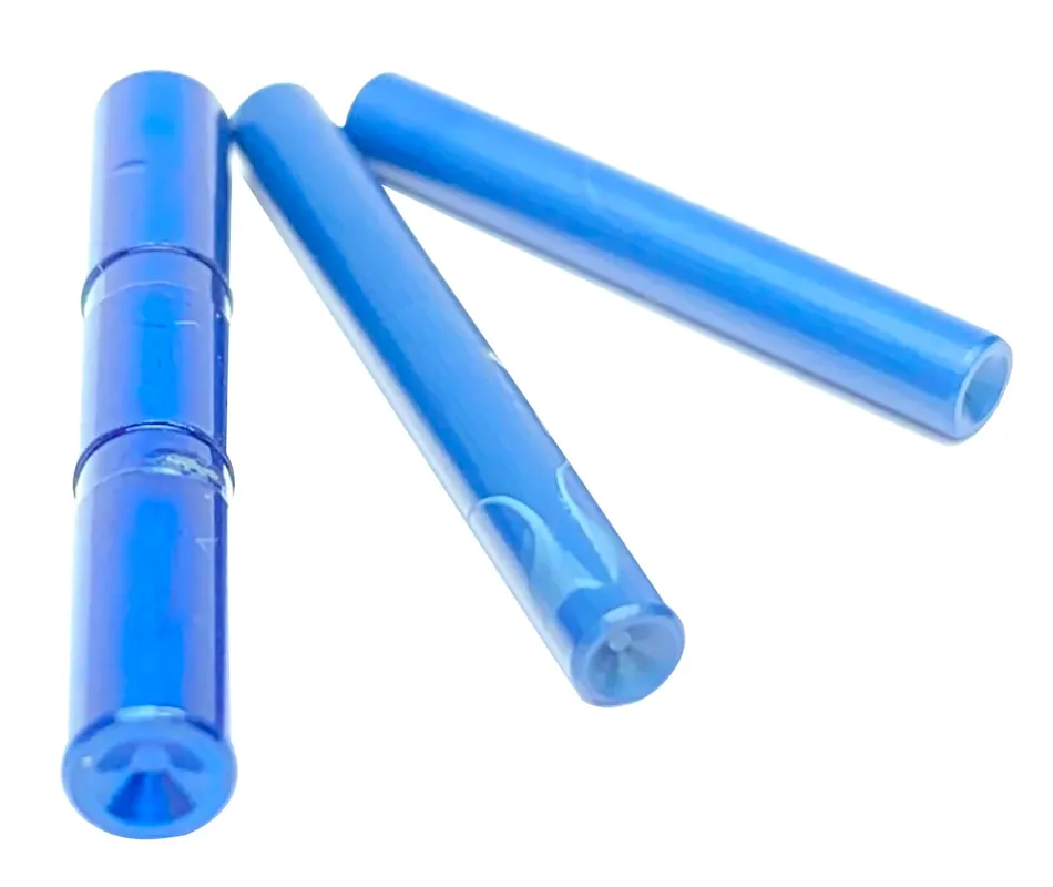 Cross Armory 3 Pin Set Dimpled Blue 4140 Steel for Glock 17, 19, 26, 34 Gen5