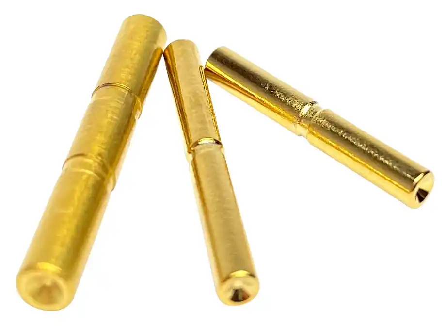 Cross Armory 3 Pin Set Dimpled Gold 4140 Steel for Glock 17, 19, 26, 34 Gen5