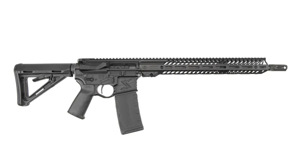 Seekins Precision NX15 .223 Wylde 16" 30+1 Alum Rec Adj Syn Stock 15" M-LOK Handguard Timney Trigger Rail Black 0011300073