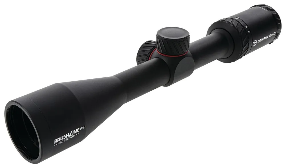 Crimson Trace Brushline Pro Black Anodized 3-9x40mm 1" Tube