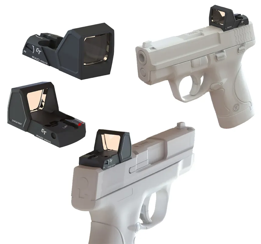 Crimson Trace Micro RAD Red Dot Reticle