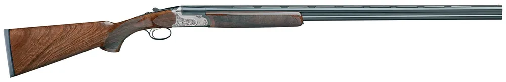Rizzini USA BR110 Light Luxe 12 Gauge 28" O/U VR 2rd 3" Gray Anodized Turkish Walnut Fixed Pistol Grip Stock Right Hand (Full Size) Includes Multi-Choke