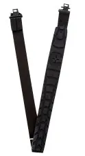 Caldwell Max Grip Slim Sling with Black Finish, 20"-41" OAL, 1.50" W & Adjustable Design for Rifles
