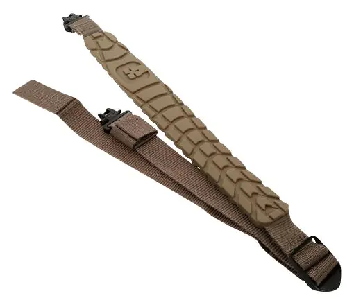 Caldwell Max Grip Slim Sling with Flat Dark Earth Finish, 20"-41" OAL, 1.50" W & Adjustable Design for Rifles
