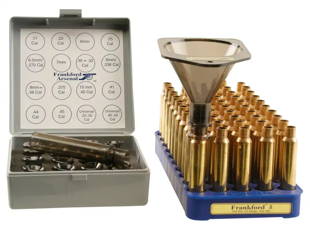 Frankford Arsenal Powder Funnel Kit Multi-Caliber Aluminum Rifle/Handgun Firearm