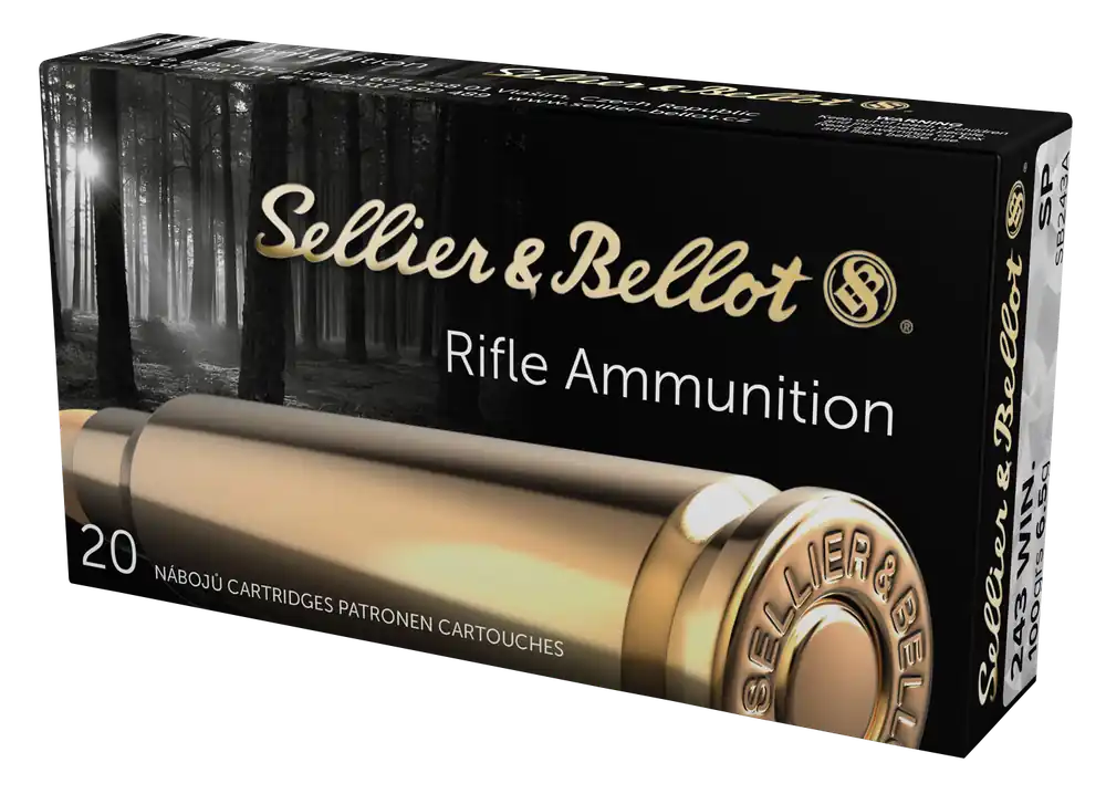Sellier & Bellot Rifle 308 Win 200 gr Hollow Point Boat-Tail (HPBT) 20 Bx/ 30 Cs