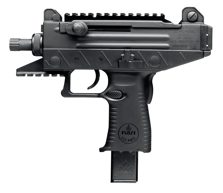 IWI Uzi Pro 9mm Luger Pistol 4.50" 25+1 UPP9ST