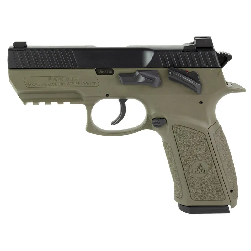 IWI US Jericho 941 Enhanced Mid-Size Frame 9mm Luger 17+1, 3.80" Black Nitride Button Rifled Steel Barrel