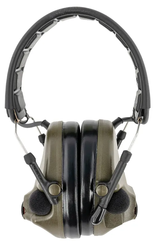 Peltor ComTac V Hearing Defender Headset 23 dB Over the Head OD Green Ear Cups for Adults