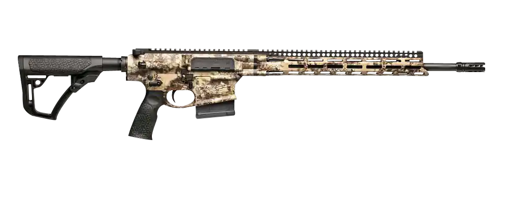 Daniel Defense DD5 V4 Hunter .260Rem 18" 5+1 Kryptek Highlander Rec/Handguard Black Stock/Grip Gissele Trigger 0215800300047