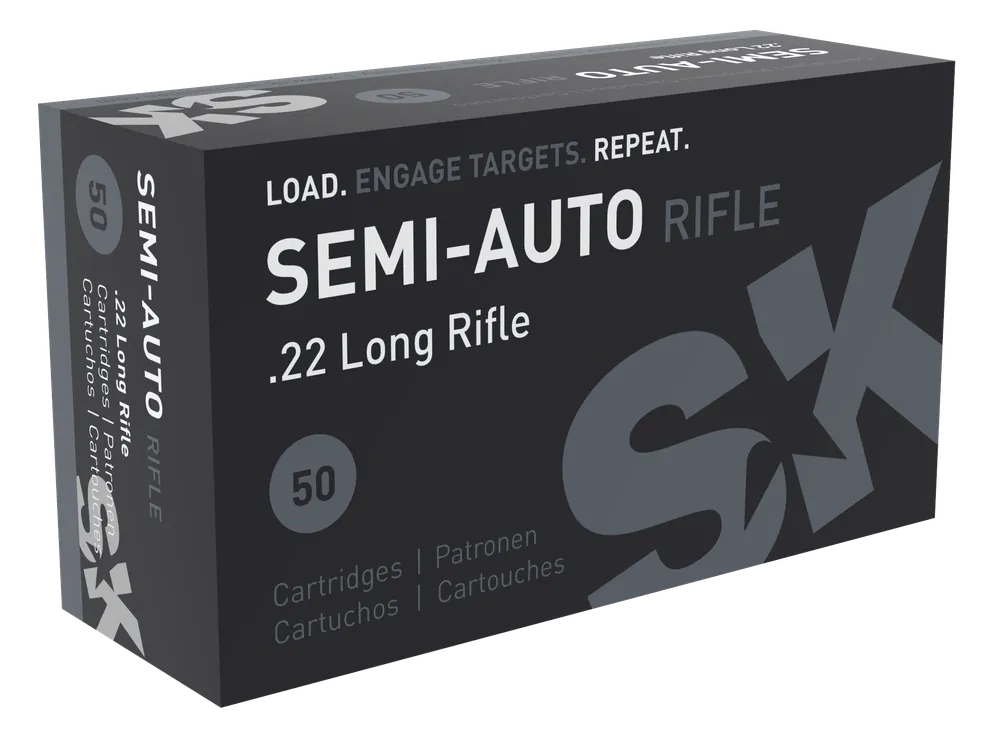 SK 22lr 40gr 50rd Bx/ 100 Cs