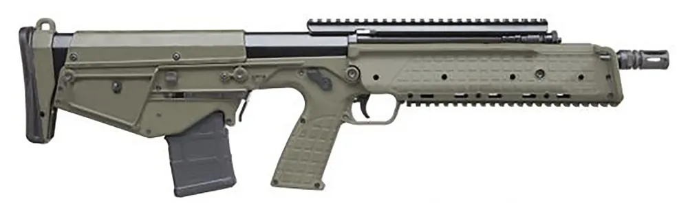 Kel-Tec RDB 17 5.56mm NATO 17.30" 20+1 Steel Rec Fixed Synthetic Bullpup Stock A2 Flash Hider Picatinny Rails Green RDBGRN