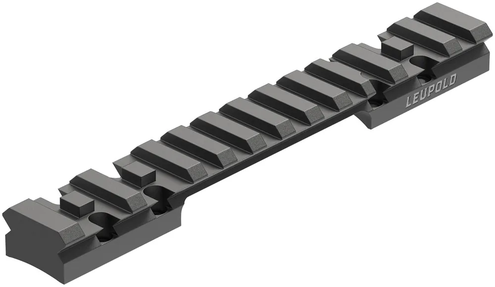 Leupold BackCountry Base Matte Black Browning X-Bolt Cross-Slot For Short Action Picatinny Rail Aluminum Rifle